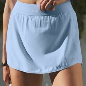 ALO Yoga Light Blue Mini Skirt